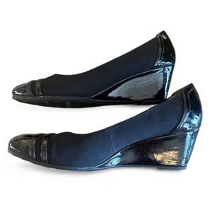 LifeStride Support Soft System Comfort Women’s Slip On Shoes Black Size 9.5m EUC